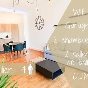 Le Vallier - Spacieux - Garage/clim Appartement Grenoble